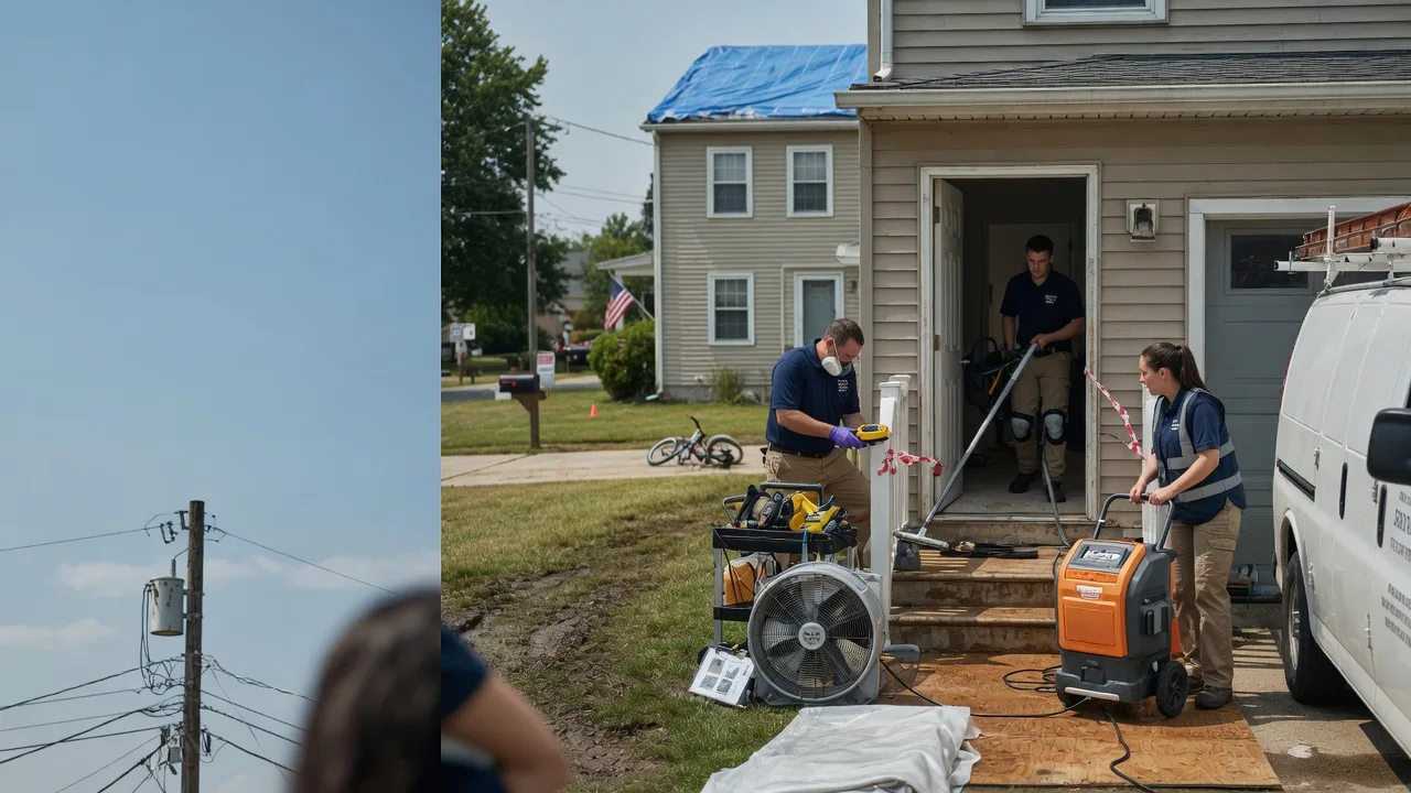 Water Damage Repair in New Vienna, IA near me